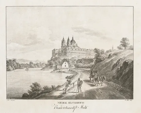 Jakob Alt, Nieder-oesterreich, Benedictinerstift Melk