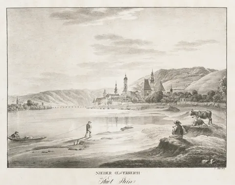 Jakob Alt, Nieder-oesterreich, Stadt Stein
