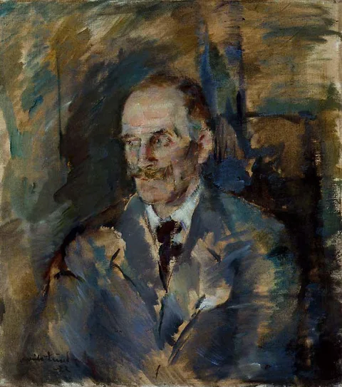 Henrik Lund, Portrait of the Author Knut Hamsun
