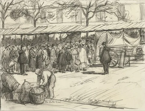 Frank Armington, The Butter Line