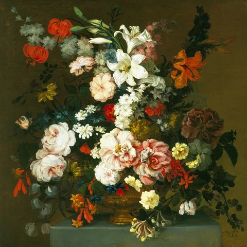 Mary Moser, A Vase of Flowers