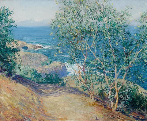 Guy Rose, Indian Tobacco Trees, La Jolla