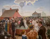 John Steuart Curry, Baptism in Kansas
