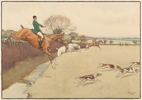 Cecil Aldin, Up and Over
