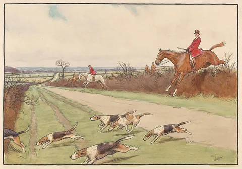 Cecil Aldin, Full Cry