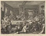 William Hogarth, An Election Entertainment