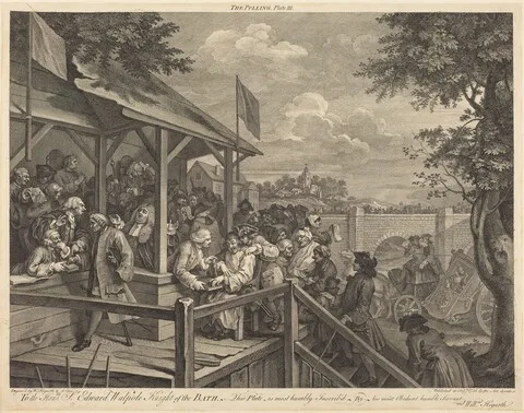 William Hogarth, The Polling