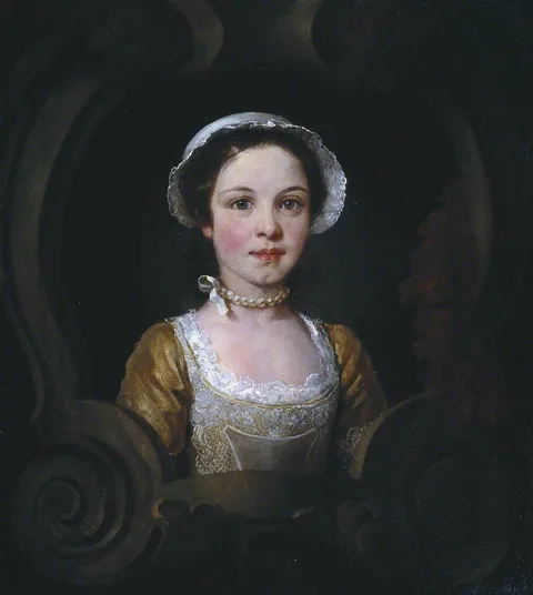 William Hogarth, Portrait of Hannah, Daughter of John Ranby Snr