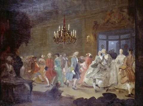 William Hogarth, The Dance (The Happy Marriage ?VI: The Country Dance)