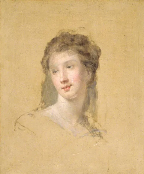 William Hogarth, Head of a Lady, Called Lady Pembroke