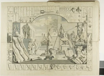William Hogarth, Plate One, from The Analysis of Beauty