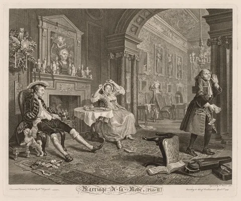 William Hogarth, The Tête à Tête