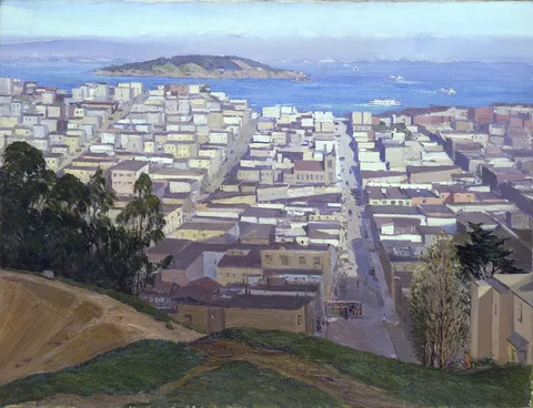 Ray Strong, San Francisco from Russian Hill