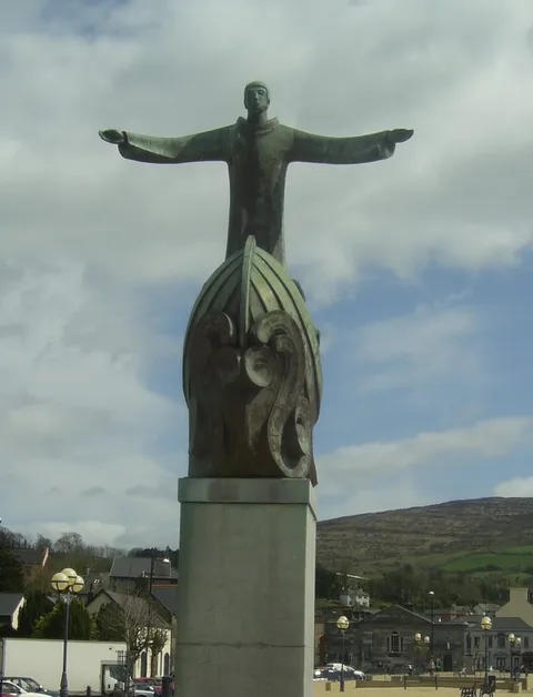 Imogen Stuart, St Brendan the Navigator statue, Bantry