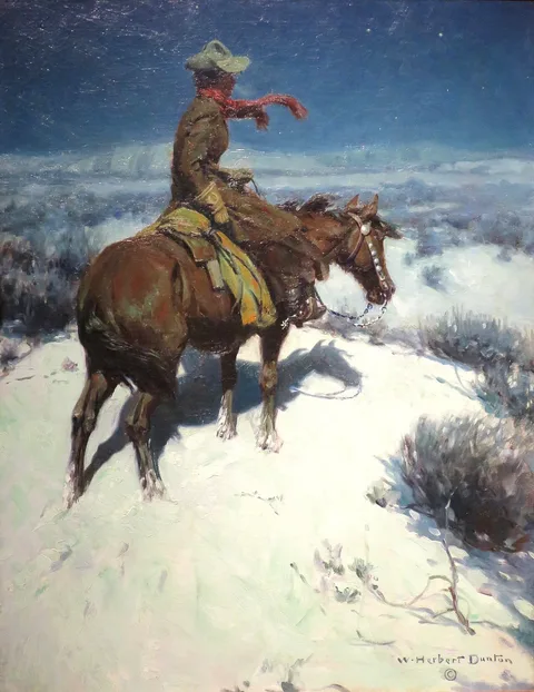 W. Herbert Dunton, The Lonely Vigil