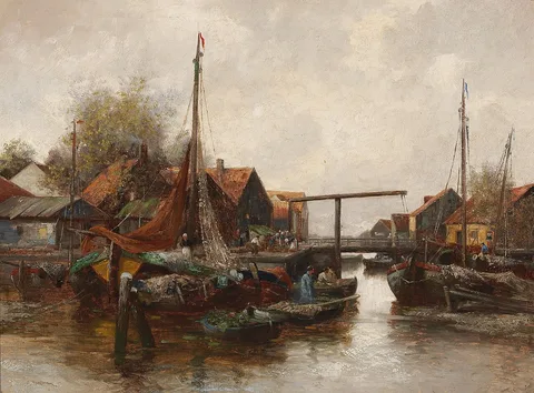 Adolf Kaufmann, In the Harbour