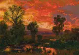 Charles Partridge Adams, The End of the Day Vicinity of Golden, Colorado