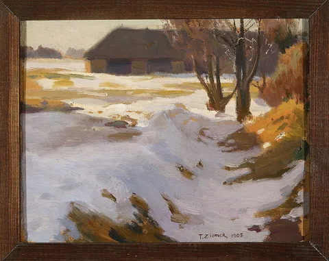 Teodor Ziomek, Winter thaw