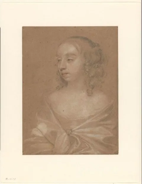 Sir Peter Lely, Portret van een onbekende vrouw