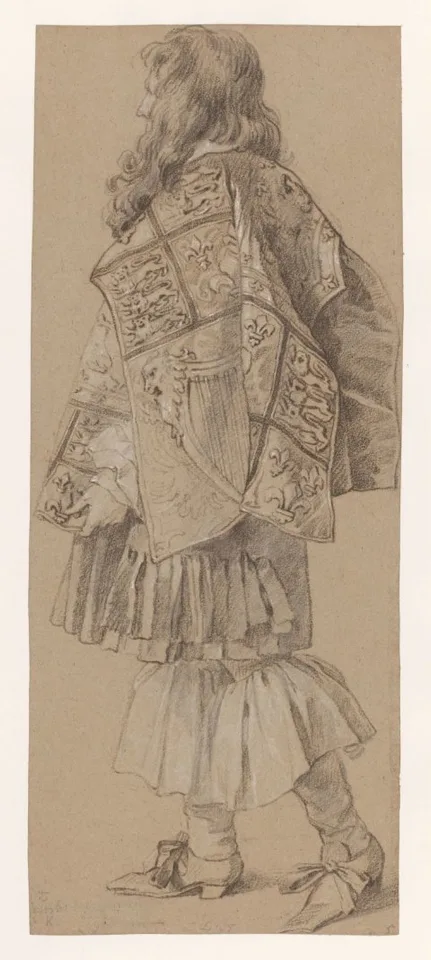 Sir Peter Lely, Onderwapenheraut van de Orde van de Kousenband