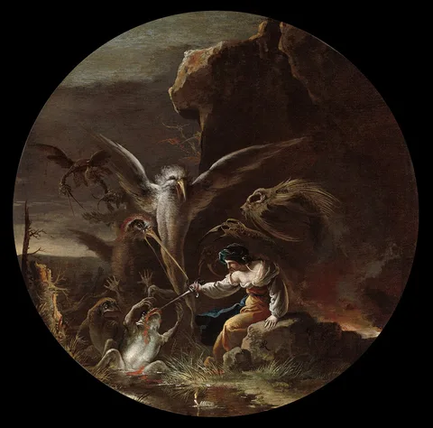 Salvator Rosa, Scenes of Witchcraft: Morning