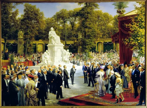 Anton von Werner, Unveiling of the Richard-Wagner Monument in the Tiergarten