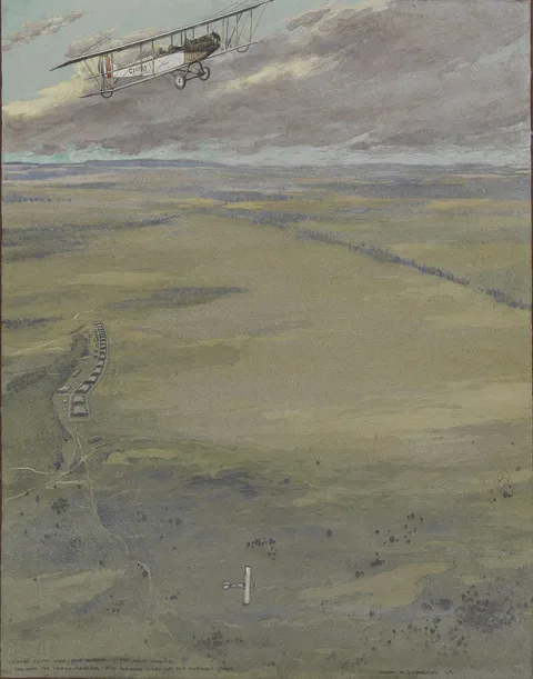Frank Johnston, Looking South Over Camp Borden