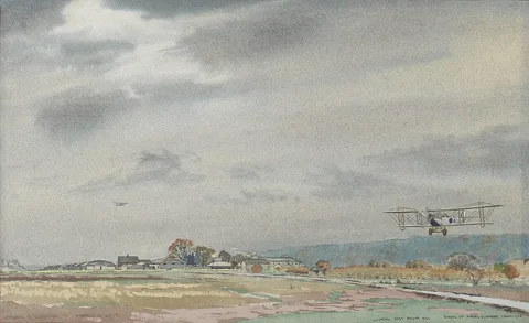 Frank Johnston, Looking East, School of Gunnery, Beamsville