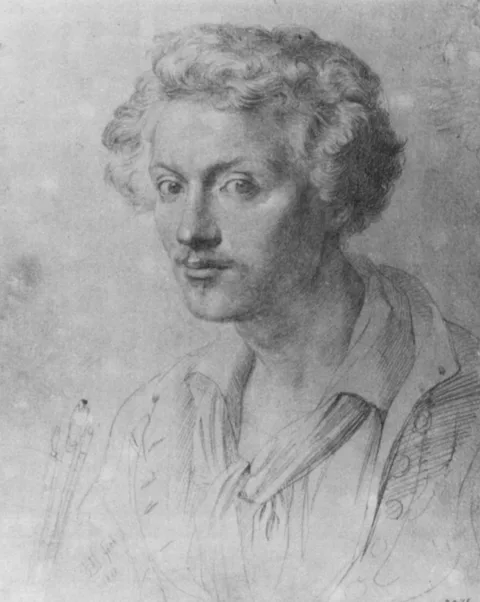 Friedrich Nerly, Self-portrait