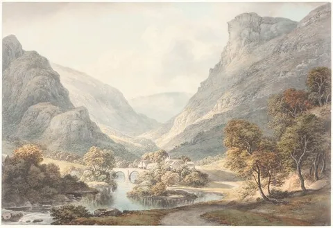 John Glover, A View of Dovedale