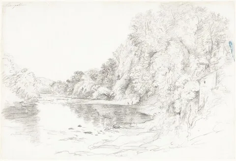 John Glover, The River at Llangollen