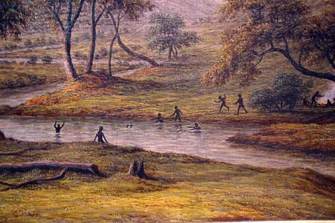 John Glover, Soleil couchant à Ben Lomond
