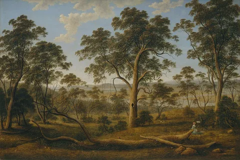 John Glover, Launceston and the river Tamar