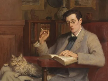 Dermod O'Brien, Portrait of Lennox Robinson (1886-1958)