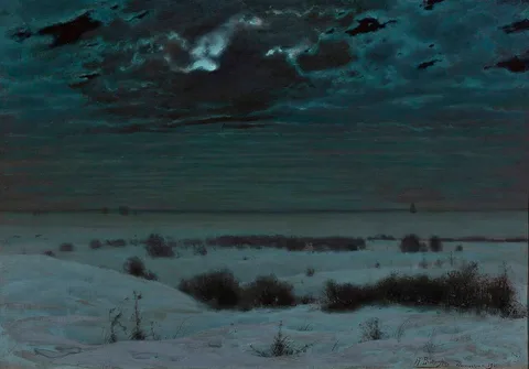Roman Bratkowski, Winter landscape “Emptiness”