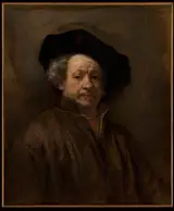 Rembrandt Harmenszoon van Rijn, Self-Portrait