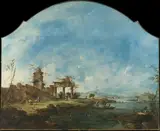 Francesco Guardi, Fantastic Landscape