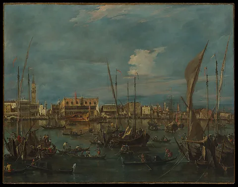 Francesco Guardi, Venice from the Bacino di San Marco
