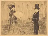 Jean-Louis Forain, Le bouquet (The Bouquet)