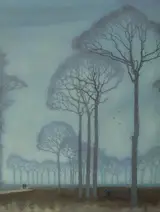 Jan Mankes, Row of trees