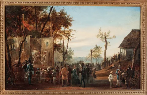 Franciszek Kostrzewski, Circus in Saska Kępa