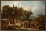 Franciszek Kostrzewski, Rural Kermesse.