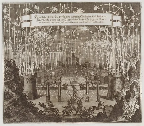 Matthäus I Merian, Birth and Christening of Frederick, Duke of Württemberg, Stuttgart, March 17, 1616