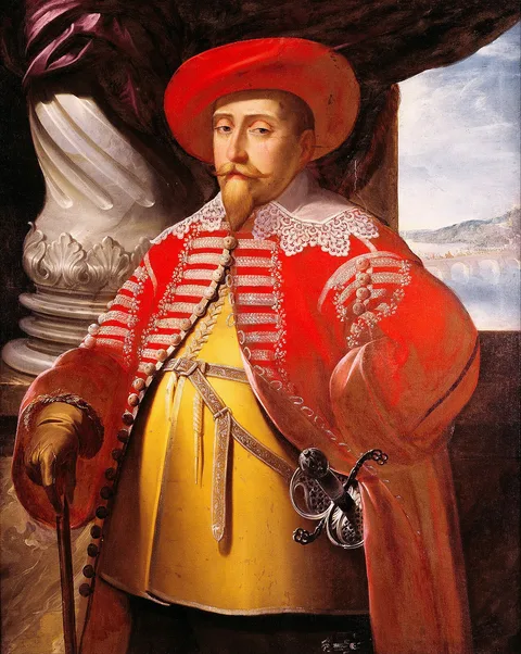 Matthäus I Merian, Gustavus Adolphus of Sweden (1594-1632)