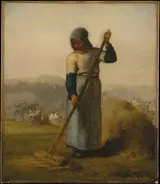 Jean-François Millet, Woman with a Rake