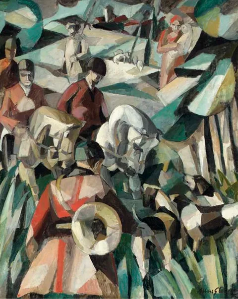 Albert Gleizes, La Chasse