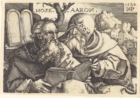 Hans Sebald Beham, Moses and Aaron