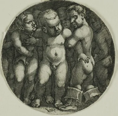 Hans Sebald Beham, Eight Boys