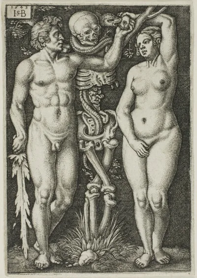 Hans Sebald Beham, Adam and Eve