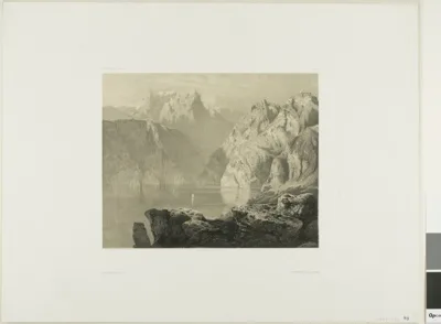 Alexandre Calame, Vier Waldstaettersee